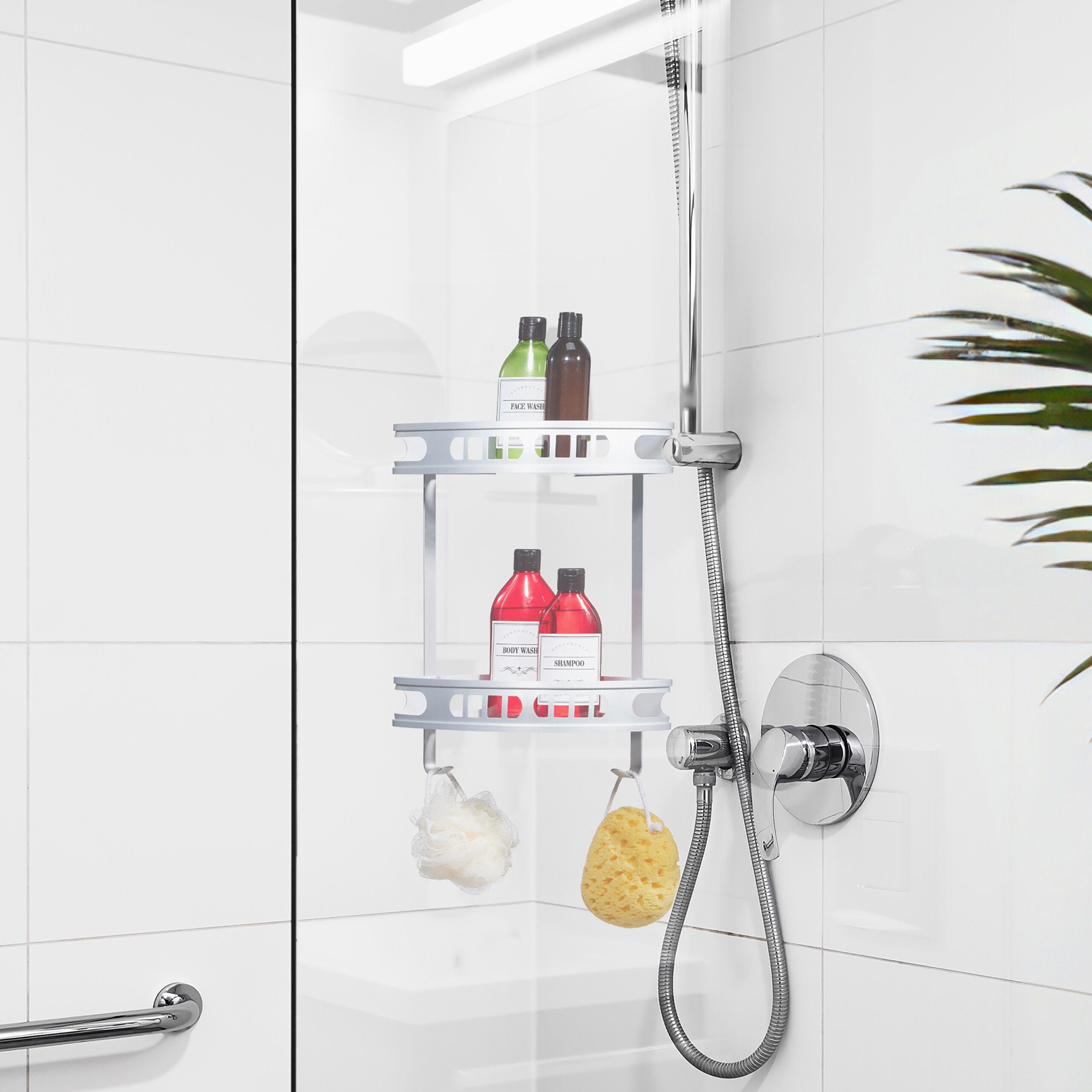 relaxdays Duschregal Badeckregal für Dusche günstig online kaufen