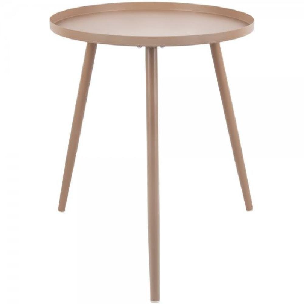 Leitmotiv Beistelltisch Beistelltisch Elle High Steel Sand Brown