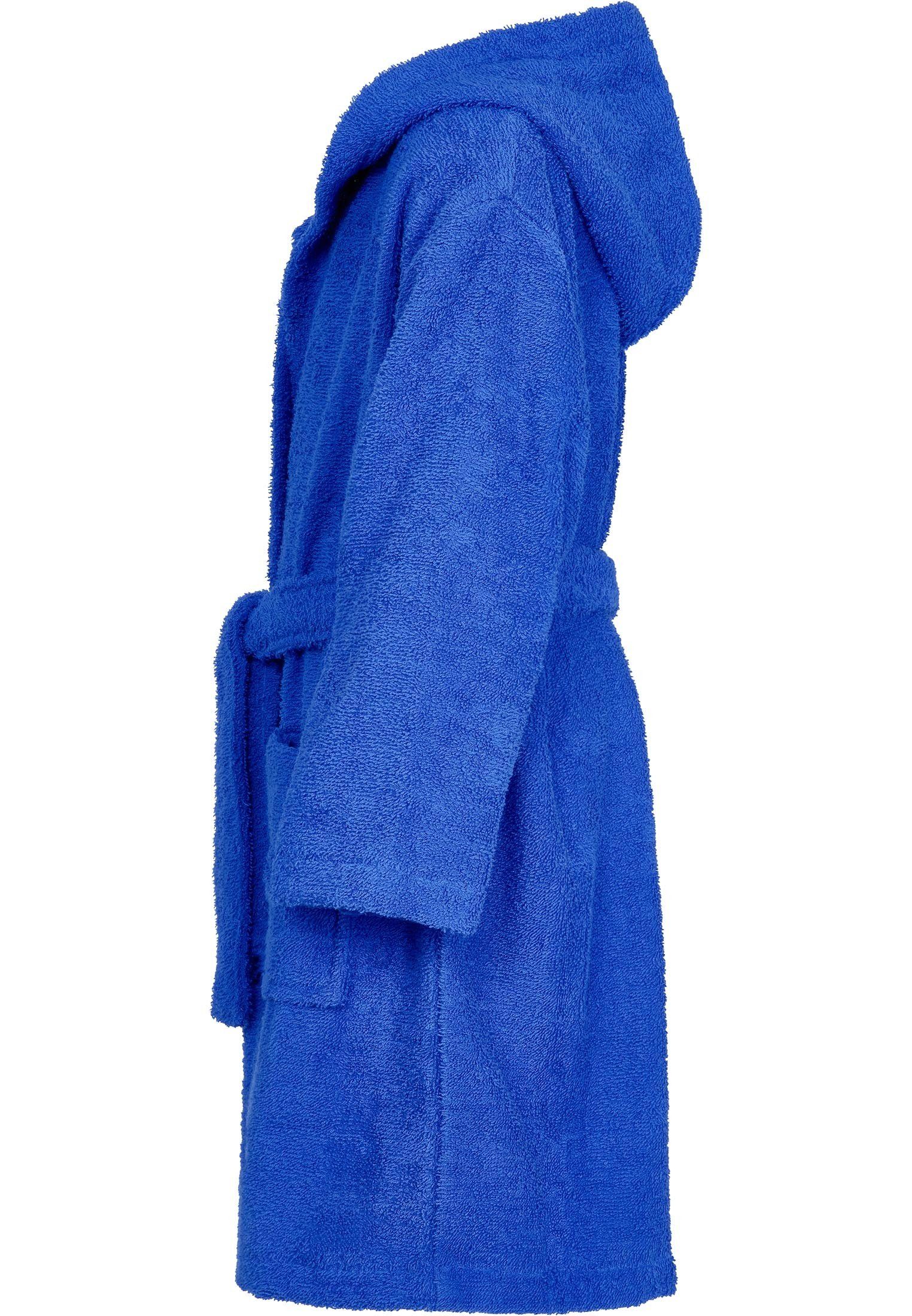 Jungen Kinderbademantel Blau für Mädchen und Playshoes Frotte-Bademantel