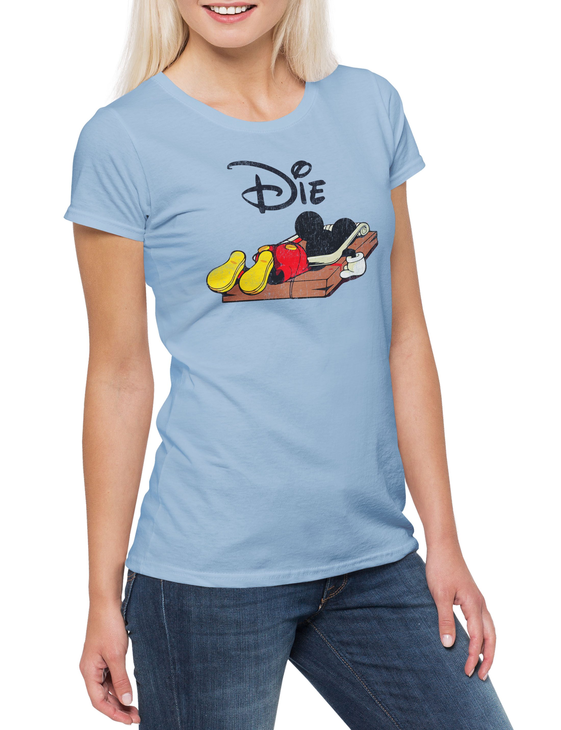 Urban Backwoods Print-Shirt Mouse Trap Damen günstig online kaufen