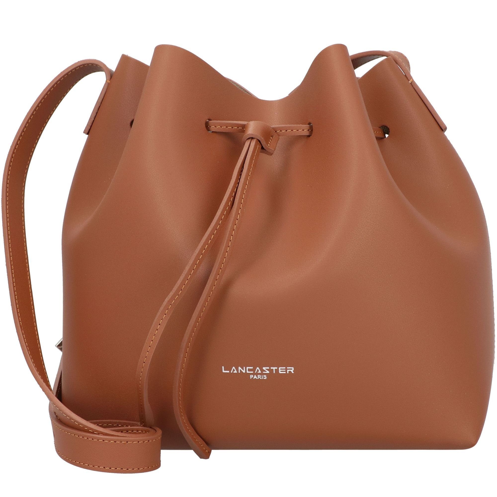 LANCASTER Beuteltasche Pur & Element, Leder camel in champagne