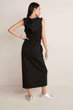 Next Jerseykleid Kleid mit Kapuze und Kordelzug an der Taille (1-tlg)