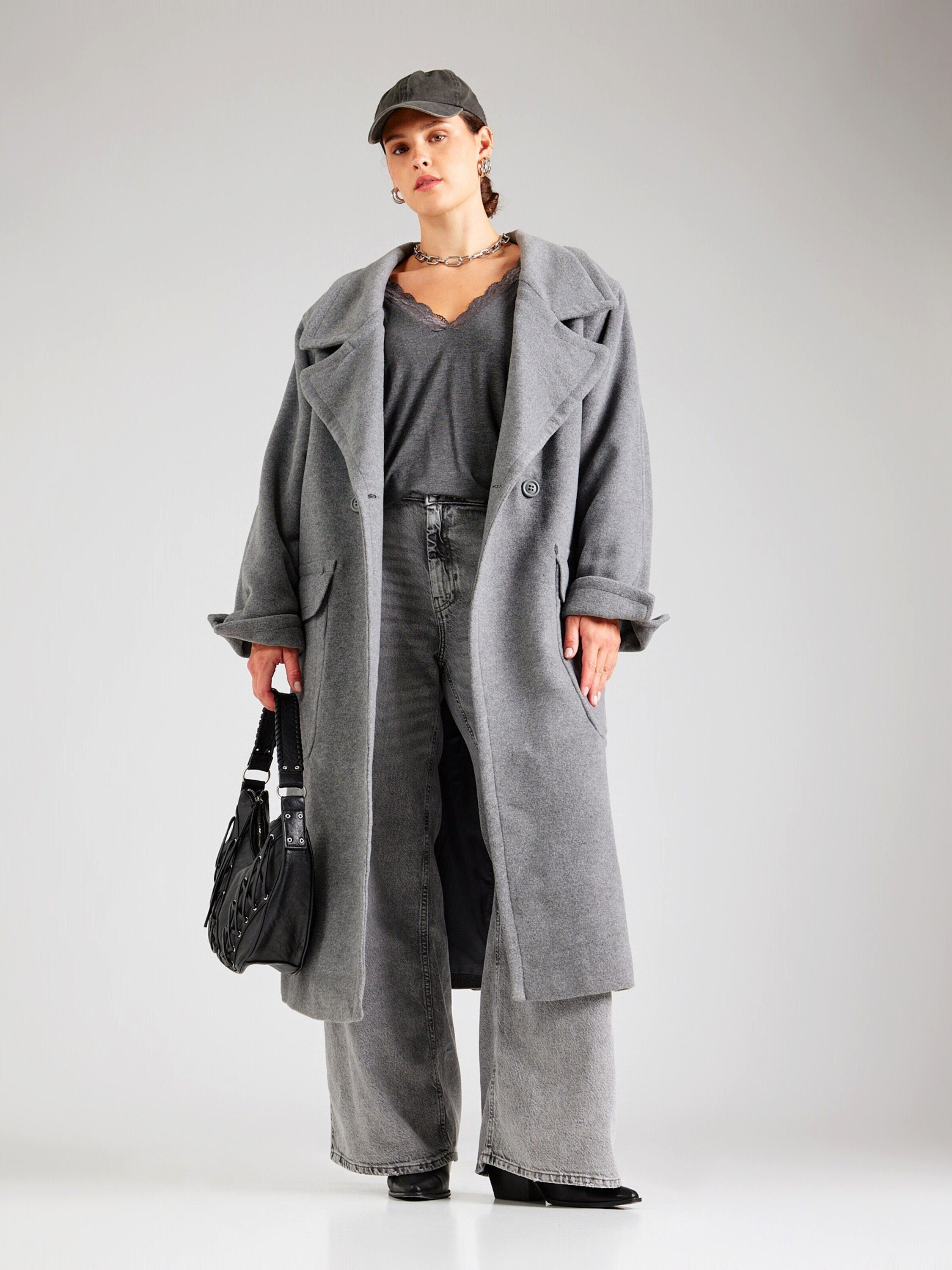 ONLY CARMAKOMA 3/4-Arm-Shirt (1-tlg) Spitze