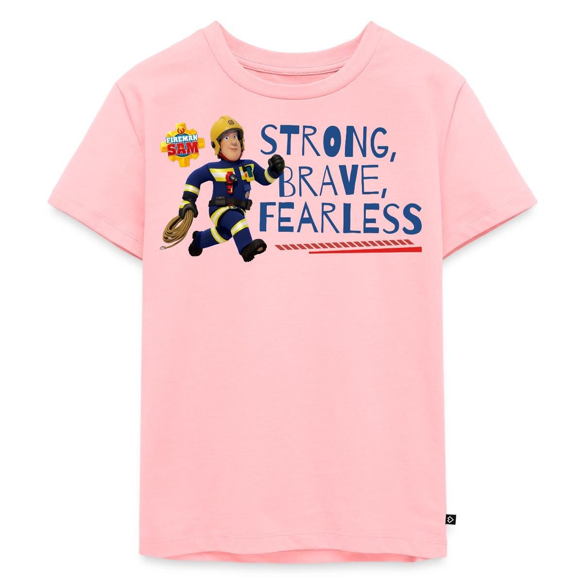 T-Shirt Feuerwehrmann Sam™ Strong, Brave, Fearless Kinder Premium T-Shirt