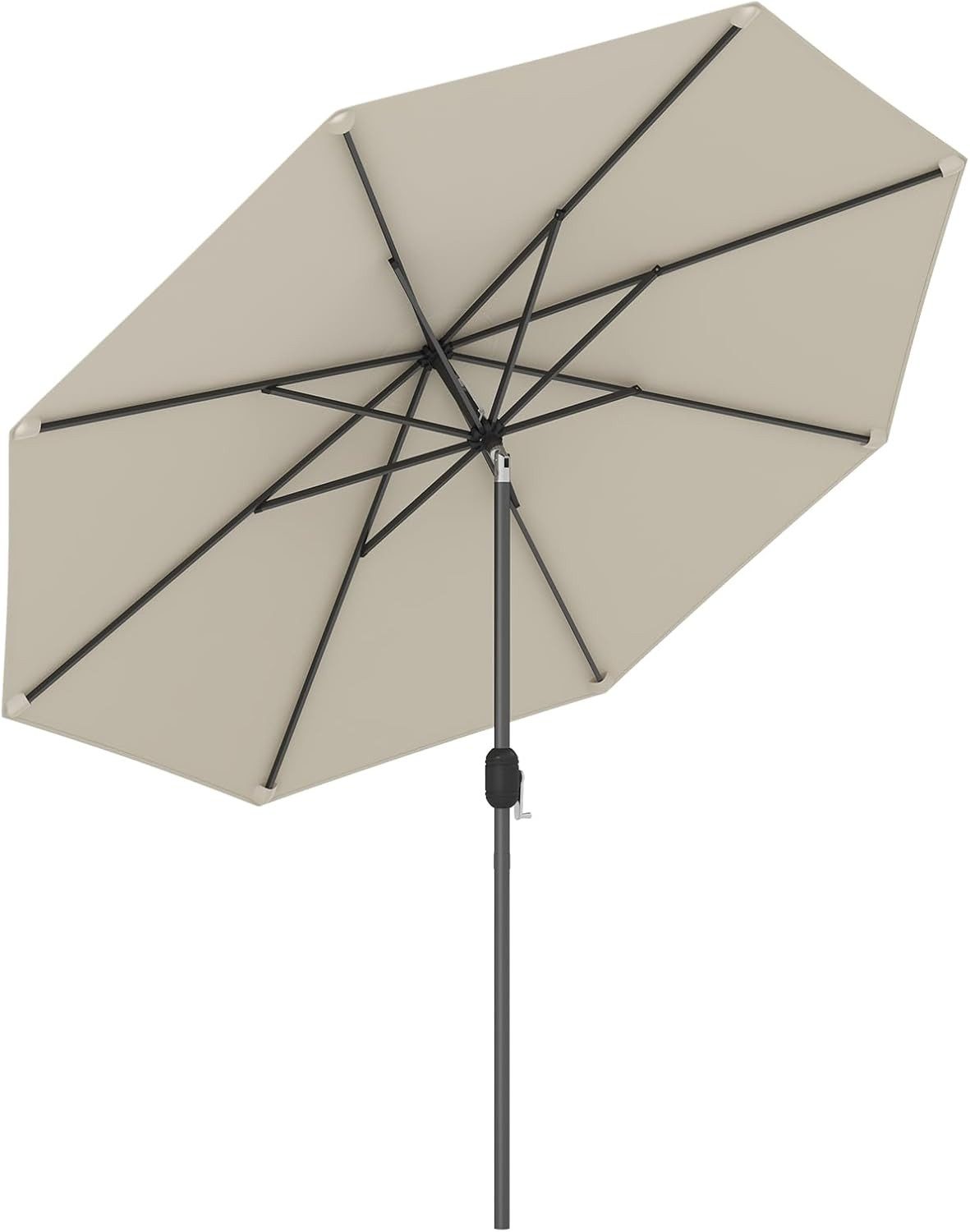 COSTWAY Sonnenschirm Gartenschirm, LxB: 300,00x300,00 cm, günstig online kaufen