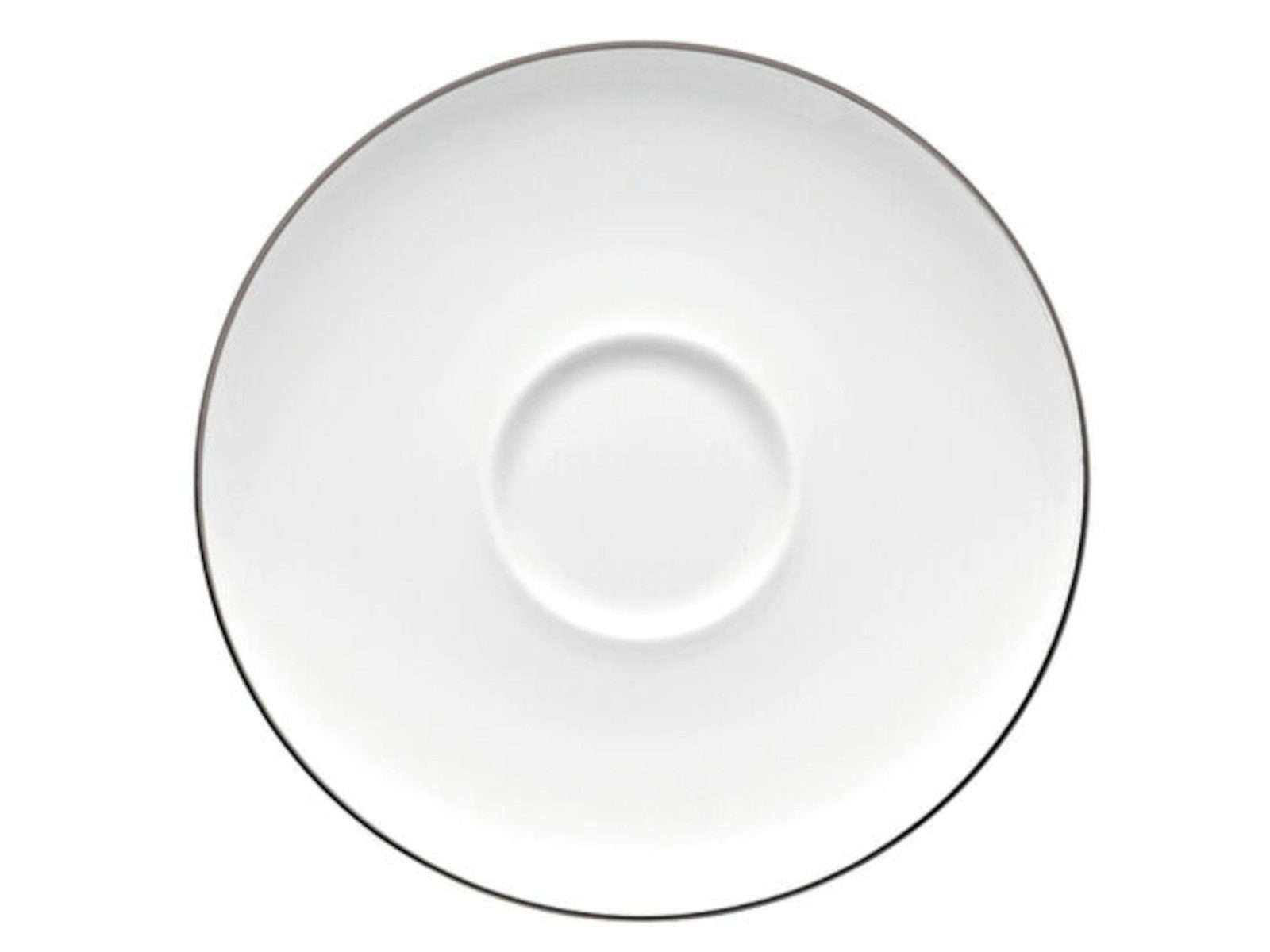 Rosenthal Untertasse TAC Gropius Platin Espresso-Untertasse 11,5 cm, Untertasse