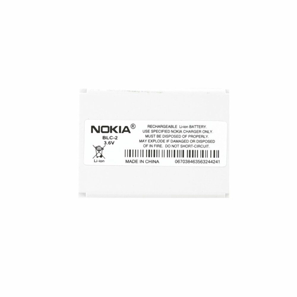 Original Nokia BLC-2 Akku für Nokia wie Original Ersatzakku Handy-Akku (1 St)