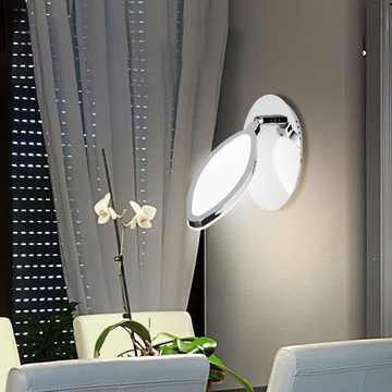 etc-shop LED Wandleuchte, Leuchtmittel inklusive, Warmweiß, Wandleuchte Wandlampe Spotleuchte Flurlampe beweglich LED