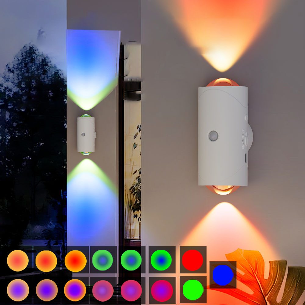 PRIISF LED Dekolicht RGB LED Wandleuchte günstig online kaufen