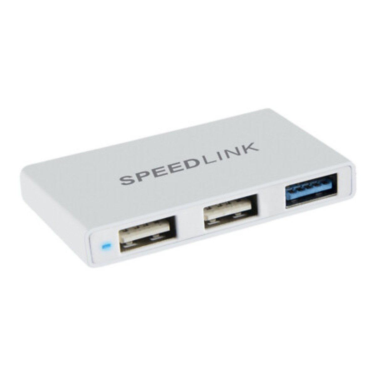 Speedlink Speedlink PLECA USB C USB A Hub 3 Port USB 3.0 Aluminium Tiefe USB-Kabel, (10 cm), Tragbarer auf passiver