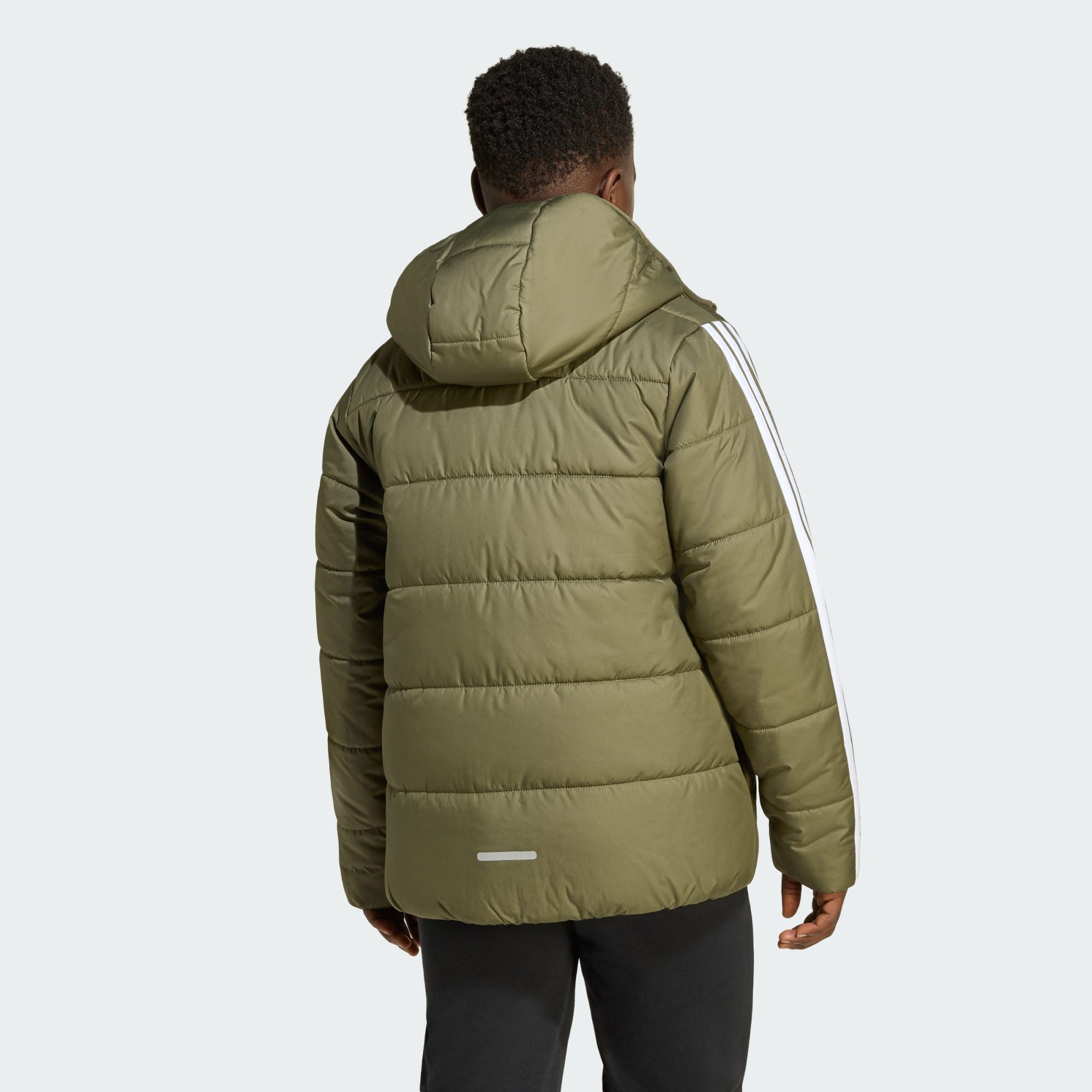 adidas Sportswear Hybridjacke ESSENTIALS 3-STREIFEN GEFÜTTERTE KINDERJACKE (1-St)