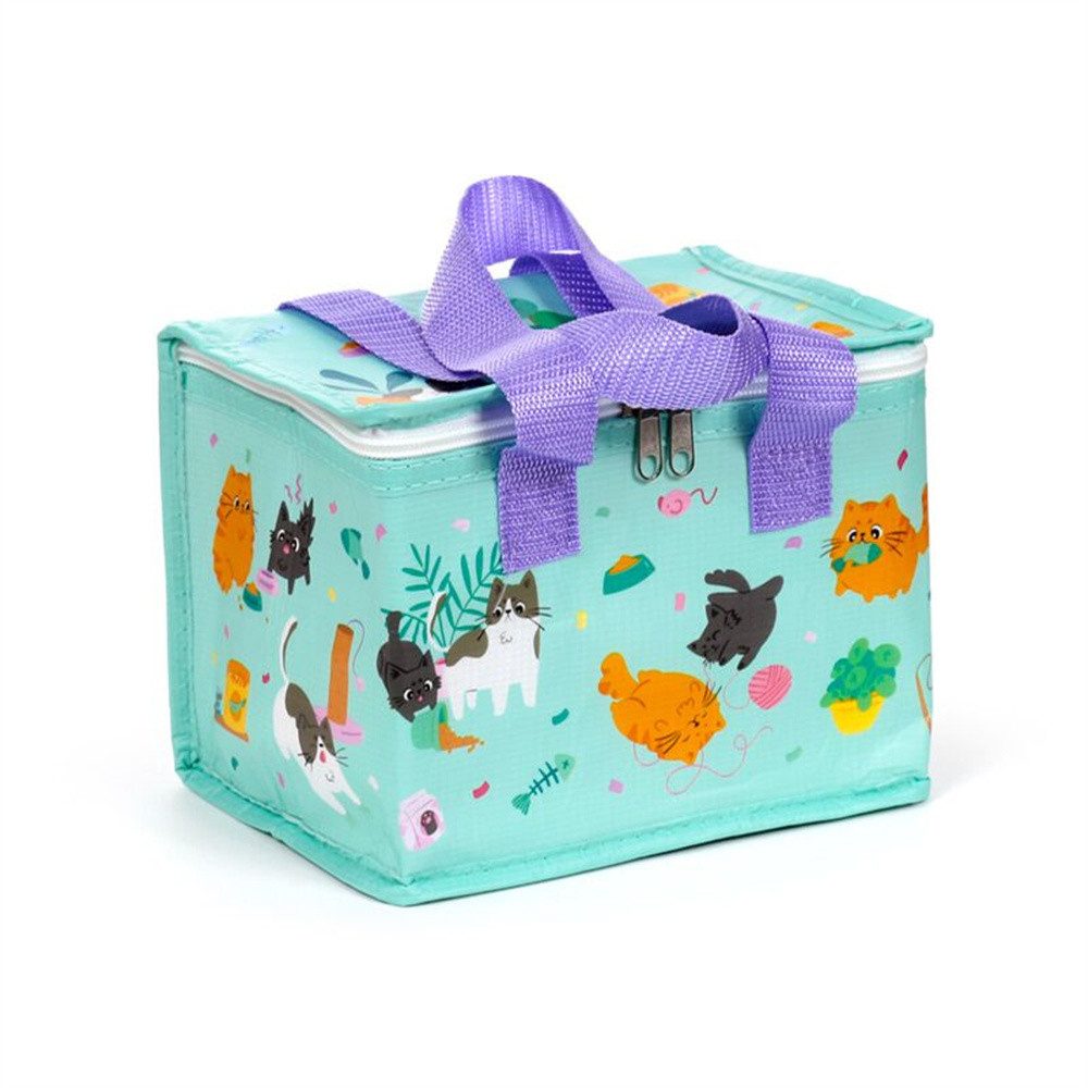 Puckator Thermobehälter Isolierte Snacktasche, Kunststoff, (Kühltasche, 1-tlg., Lunchtasche), ca. 21 x 14 x 16 cm, für ca. 4,5 Liter