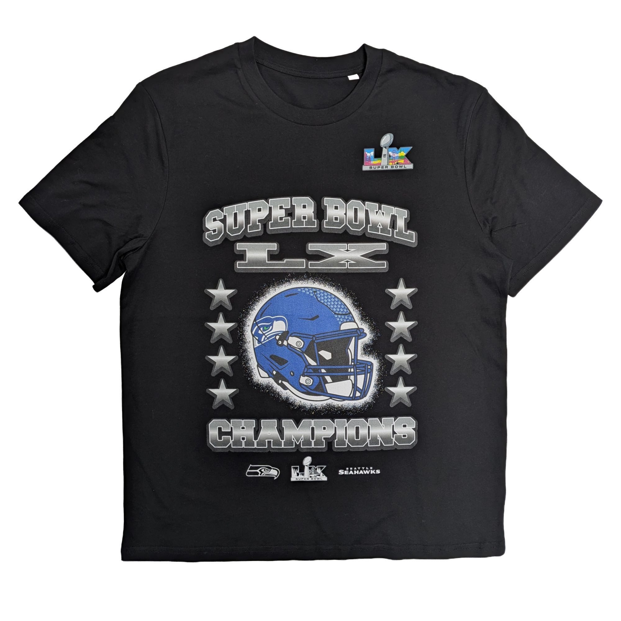 Mitchell & Ness Print-Shirt Seattle Seahawks Super Bowl LX Champions