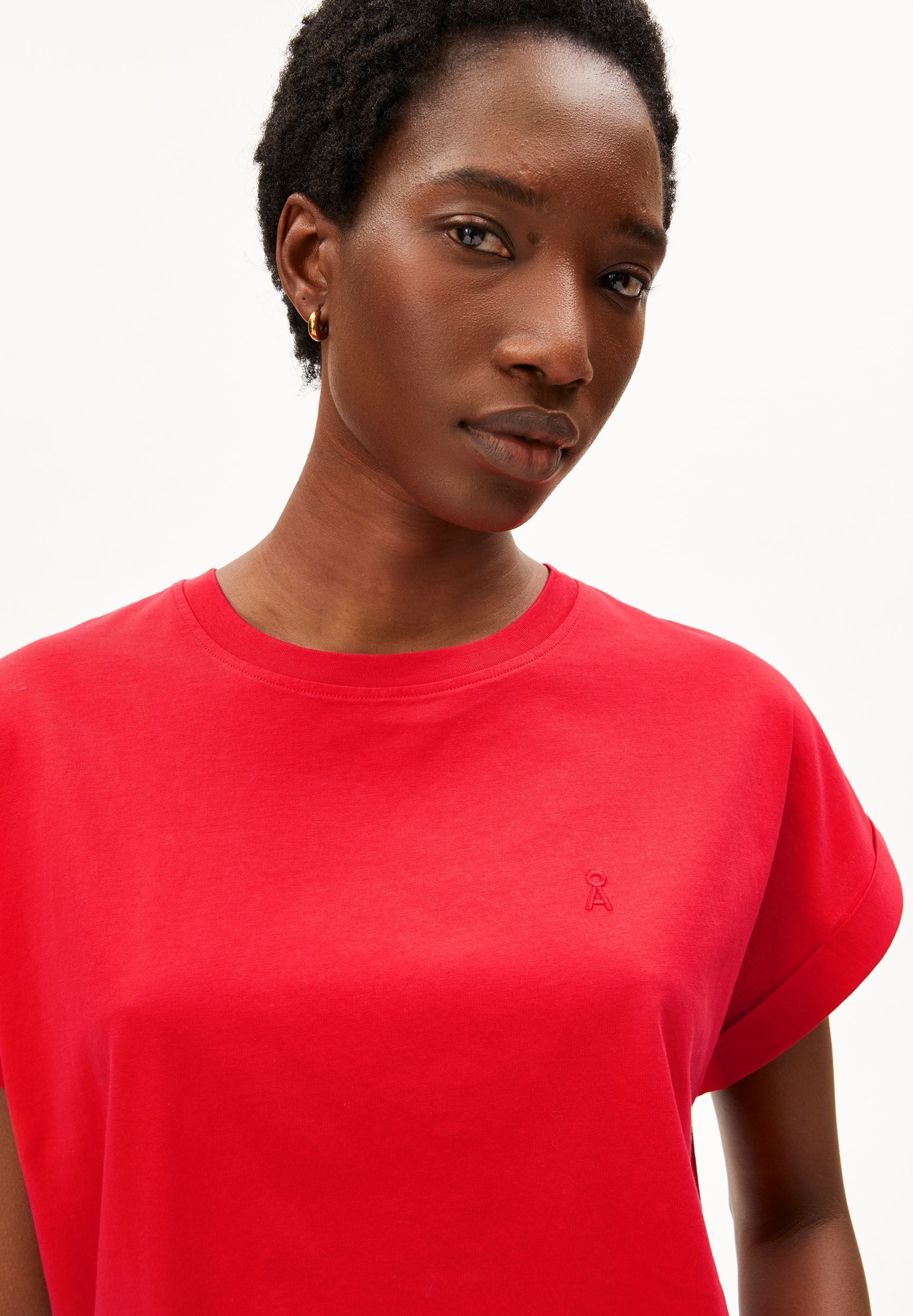 Armedangels T-Shirt IDAARA T-Shirt aus 100% Bio-Baumwolle Loose Fit