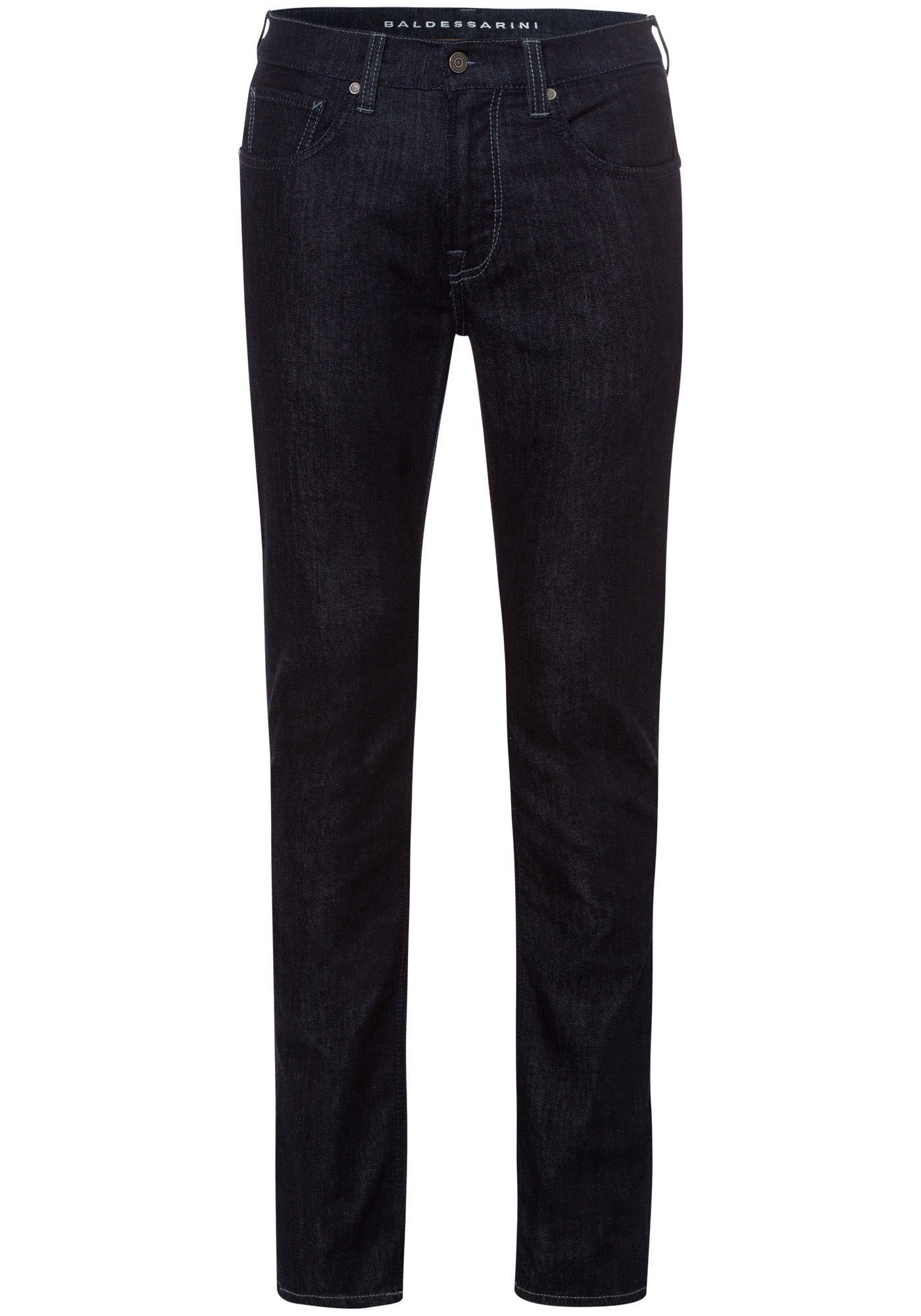 BALDESSARINI 5-Pocket-Jeans John Movimento rinsed Denim blue Stretch dark