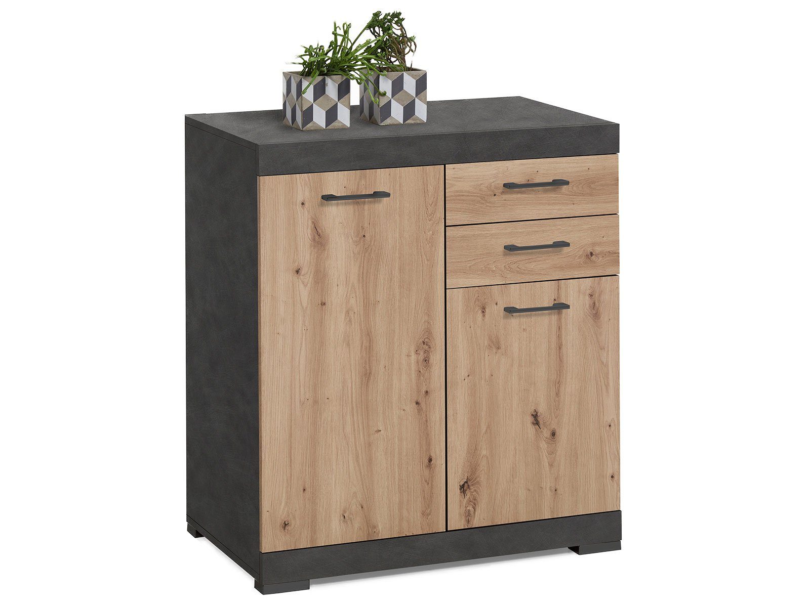 FMD Möbel Kommode 80 x 90 x 50 cm (B/H/T)