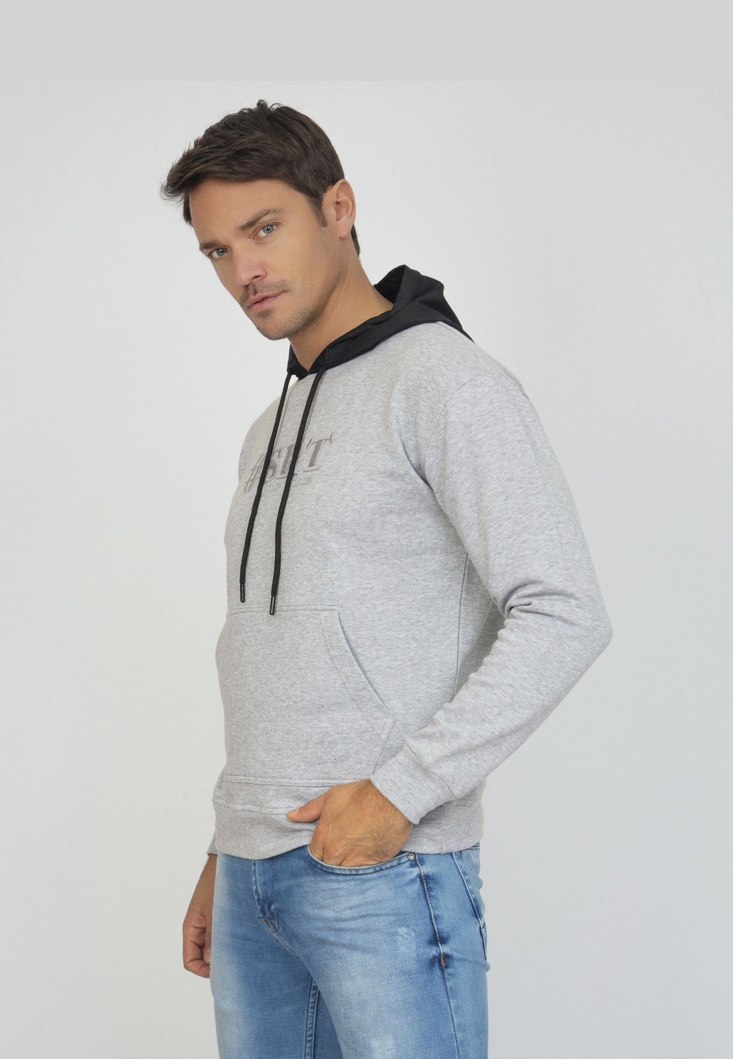 Sir Raymond Tailor Sweatshirt Serdio grau