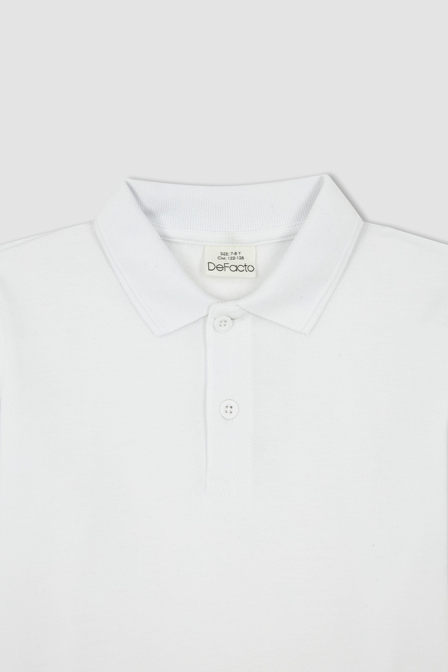 DeFacto Jungen (2-tlg) (Packung, Poloshirt REGULAR 2-tlg) T-Shirt Polo FIT