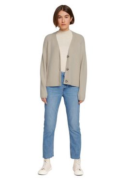 TOM TAILOR Denim Cardigan mit Grobstrick-Struktur