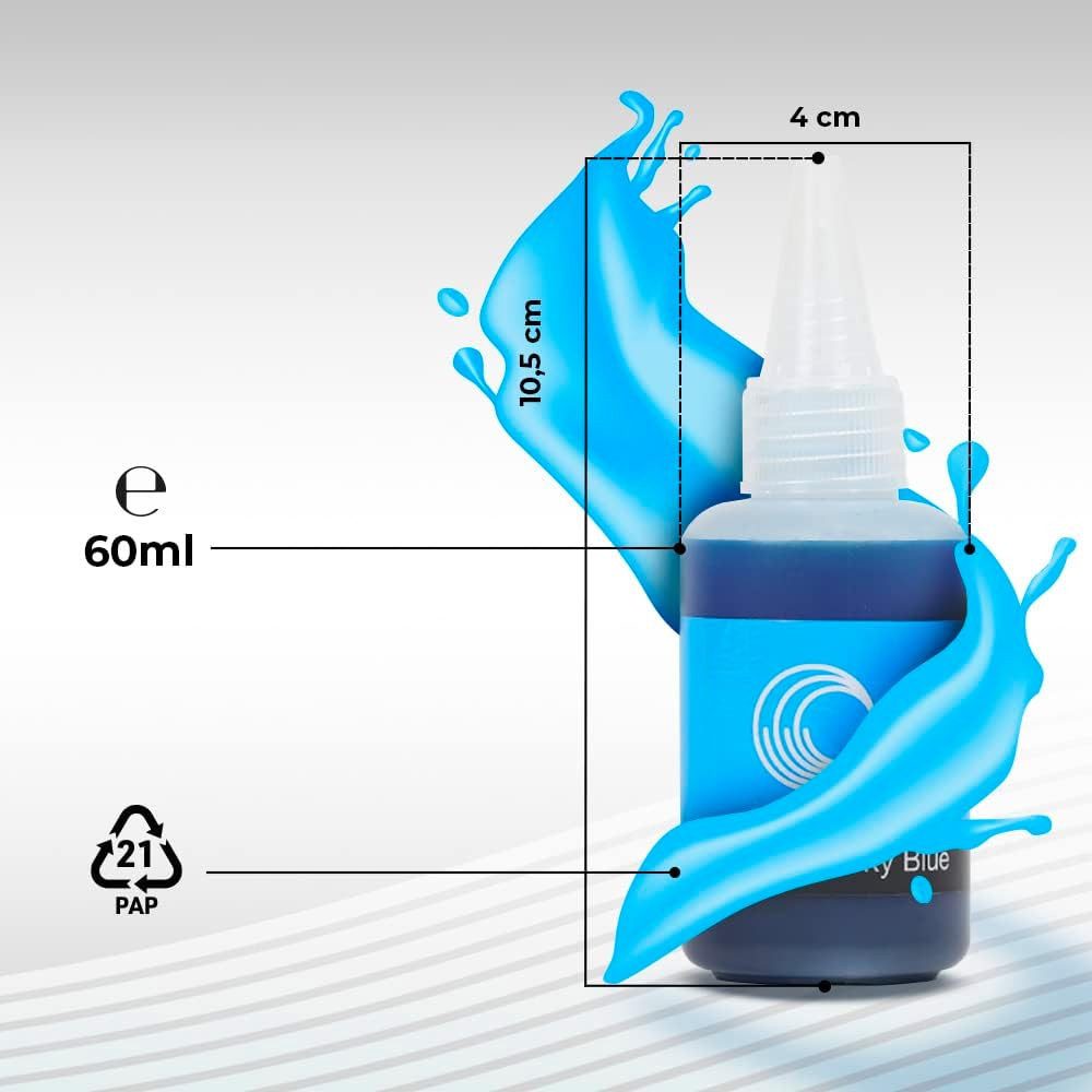 CREATEST Bastelfarbe Batikfarben-Set mit 20 Farben DIY Textilfarbe für Fashion & Spaß, Ideal für T-Shirts, Schals & Taschen aus Baumwolle, Leinen & mehr