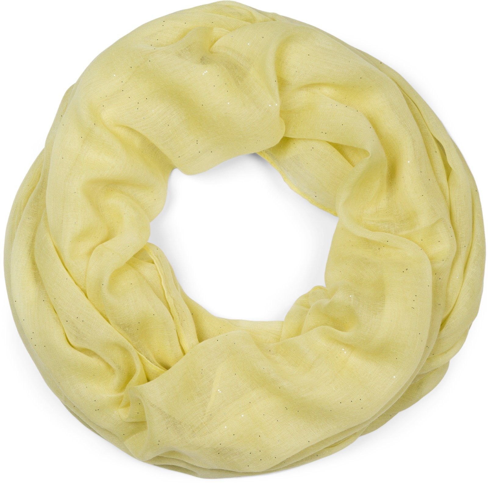 Loop Loop mit Glitzer unifarben