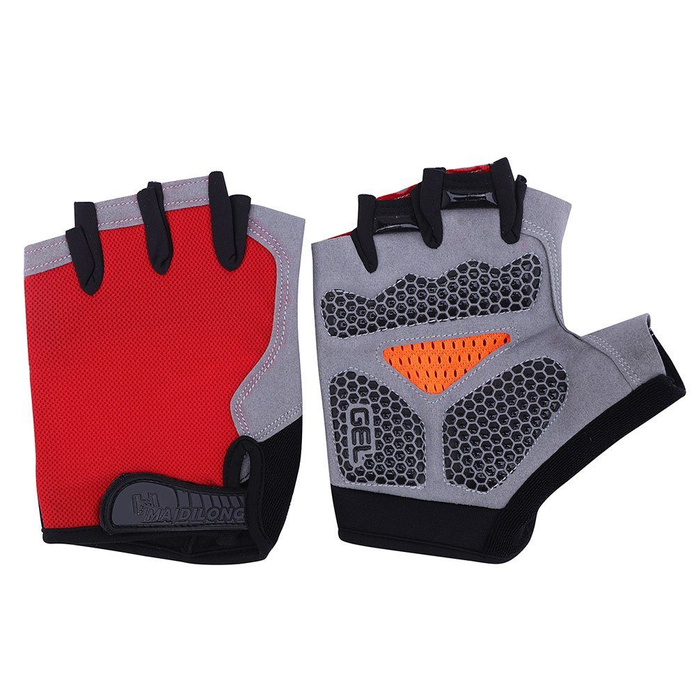 Sunicol Fahrradhandschuhe Outdoor Fingerlose Halbfinger Handschuhe, Herren Motorradhandschuhe (set) Radfahren, Crossfit, Krafttraining