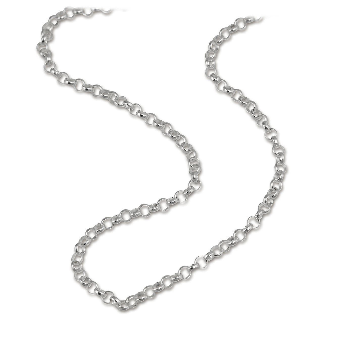 Teenie-Weenie Kette mit Anhänger Teenie-Weenie Halskette silber Kinder (Halskette), Kinder Halskette ca. 38cm, 925 Sterling Silber, Farbe: silber