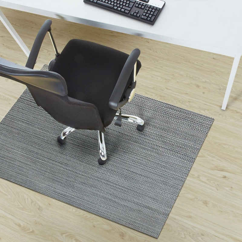 Karat Bodenschutzmatte »Amalfi, Bürostuhlmatte, in verschiedenen Größen erhältlich«, aus Vinyl, für Hartböden