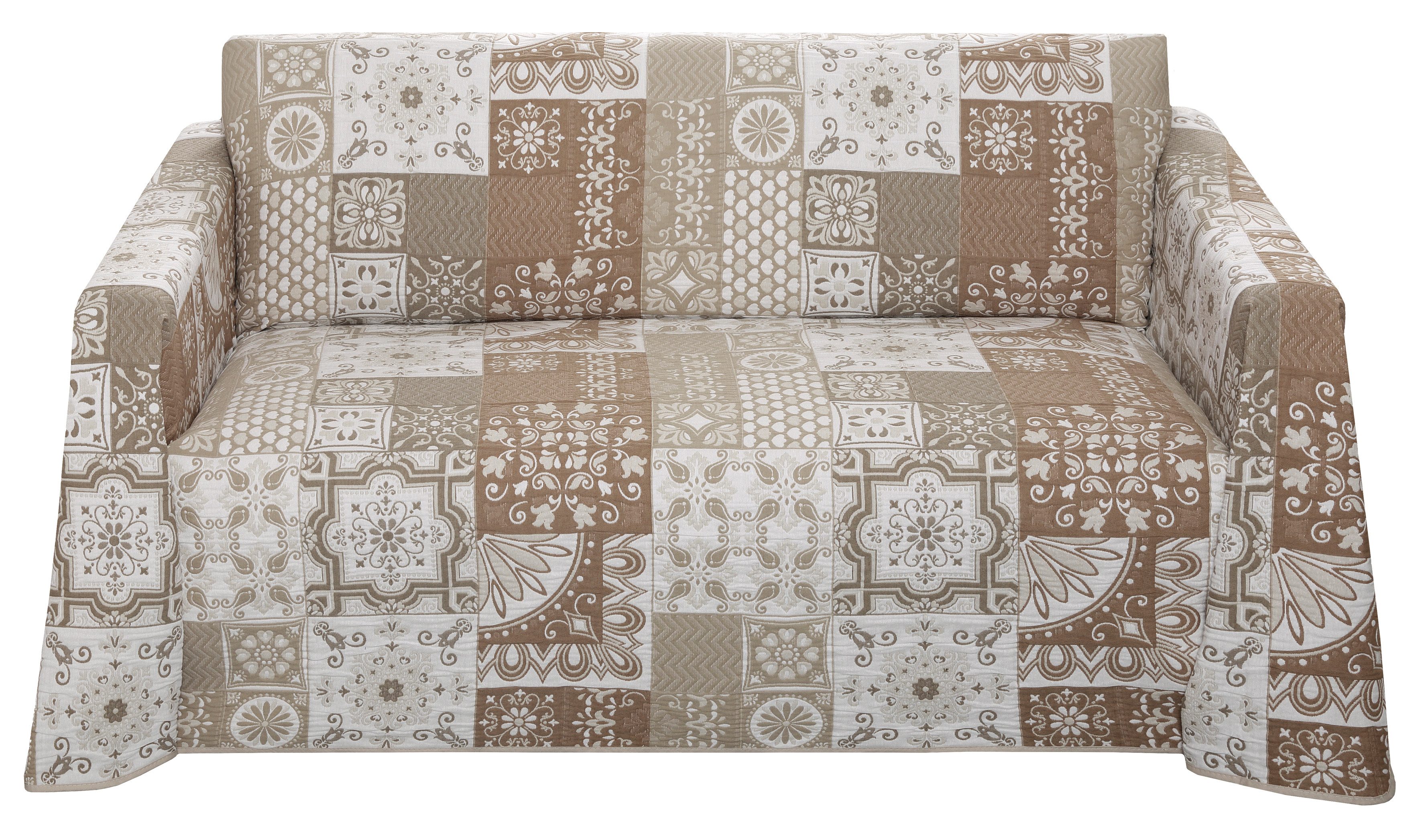 OTTO home Tagesdecke Sofia, Tagesdecke in Patchwork-Design, für Kinder und Erwachsene