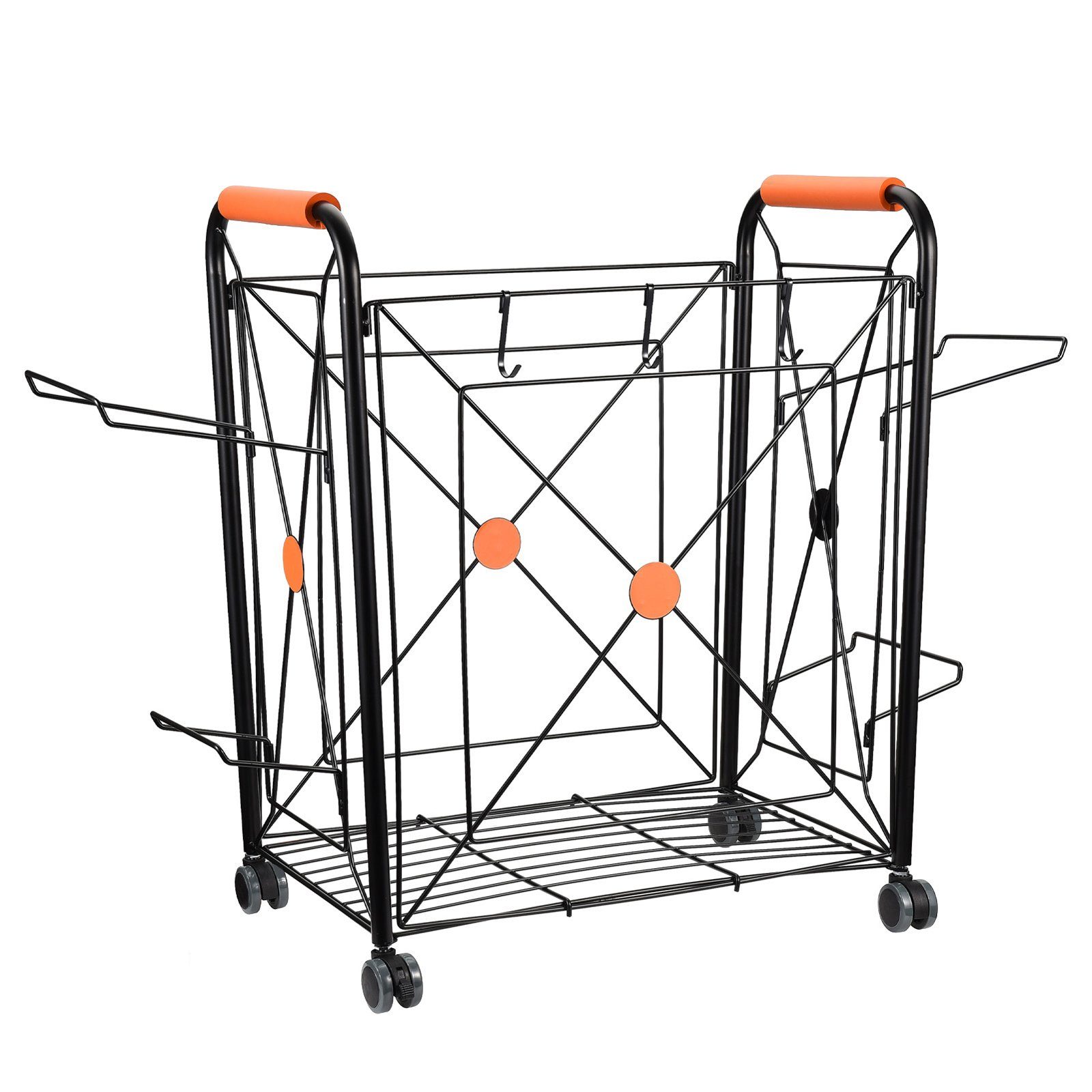 Sportgeräte-Regalwagen Sportgeräte-Regalwagen aus Metall,Fitnessgeräte-Organisator