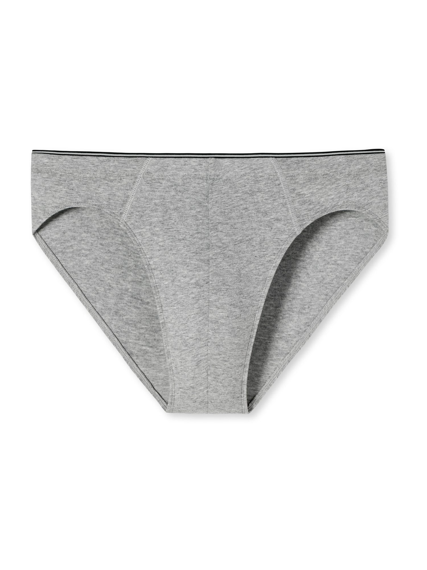 Schiesser Minislip 95/5 Organic Cotton grau-mel.