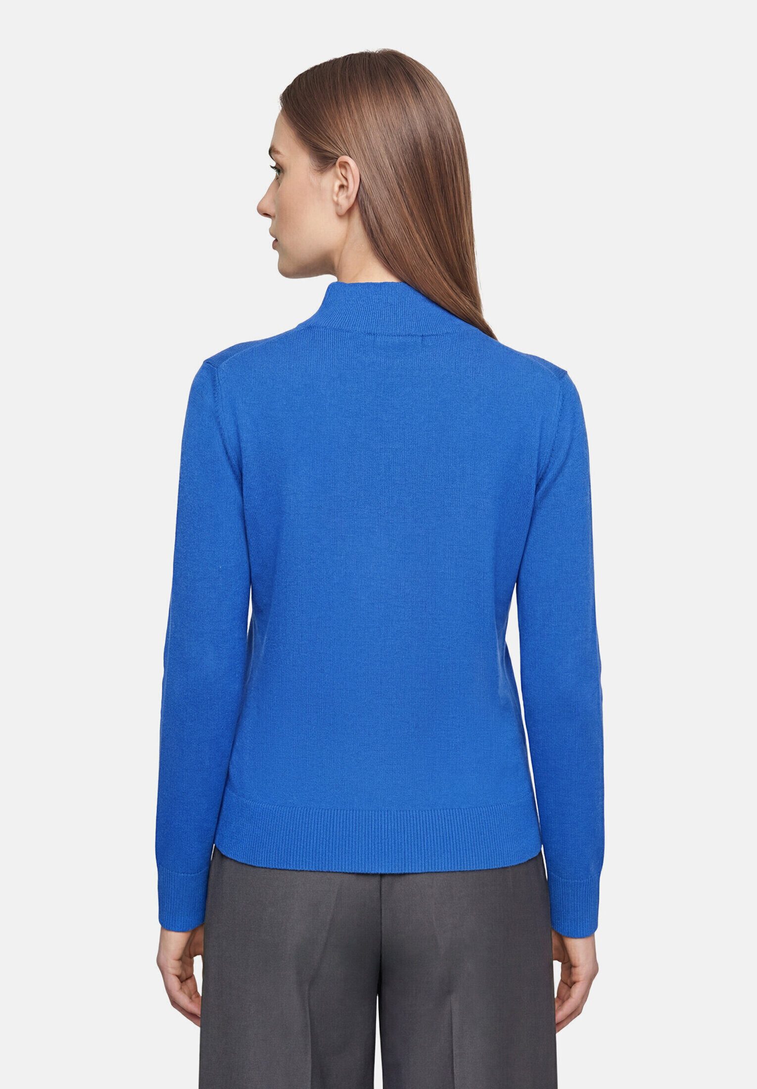 Betty Barclay Strickpullover Damen mit Stehkragen (1-tlg)