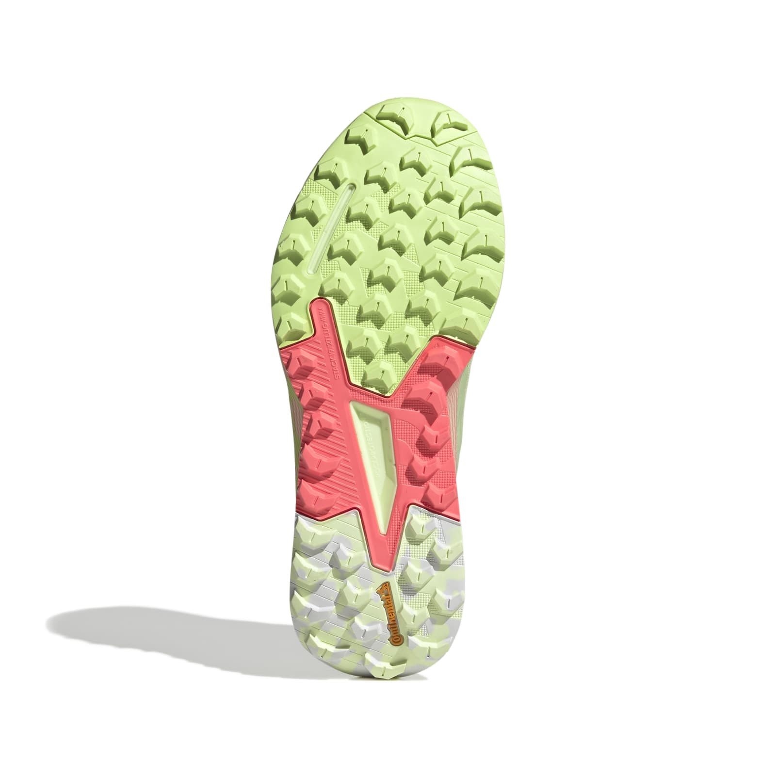 adidas Performance Terrex Agravic Flow 2 GTX (Trail, wasserdicht) lime/grün Damen Laufschuh