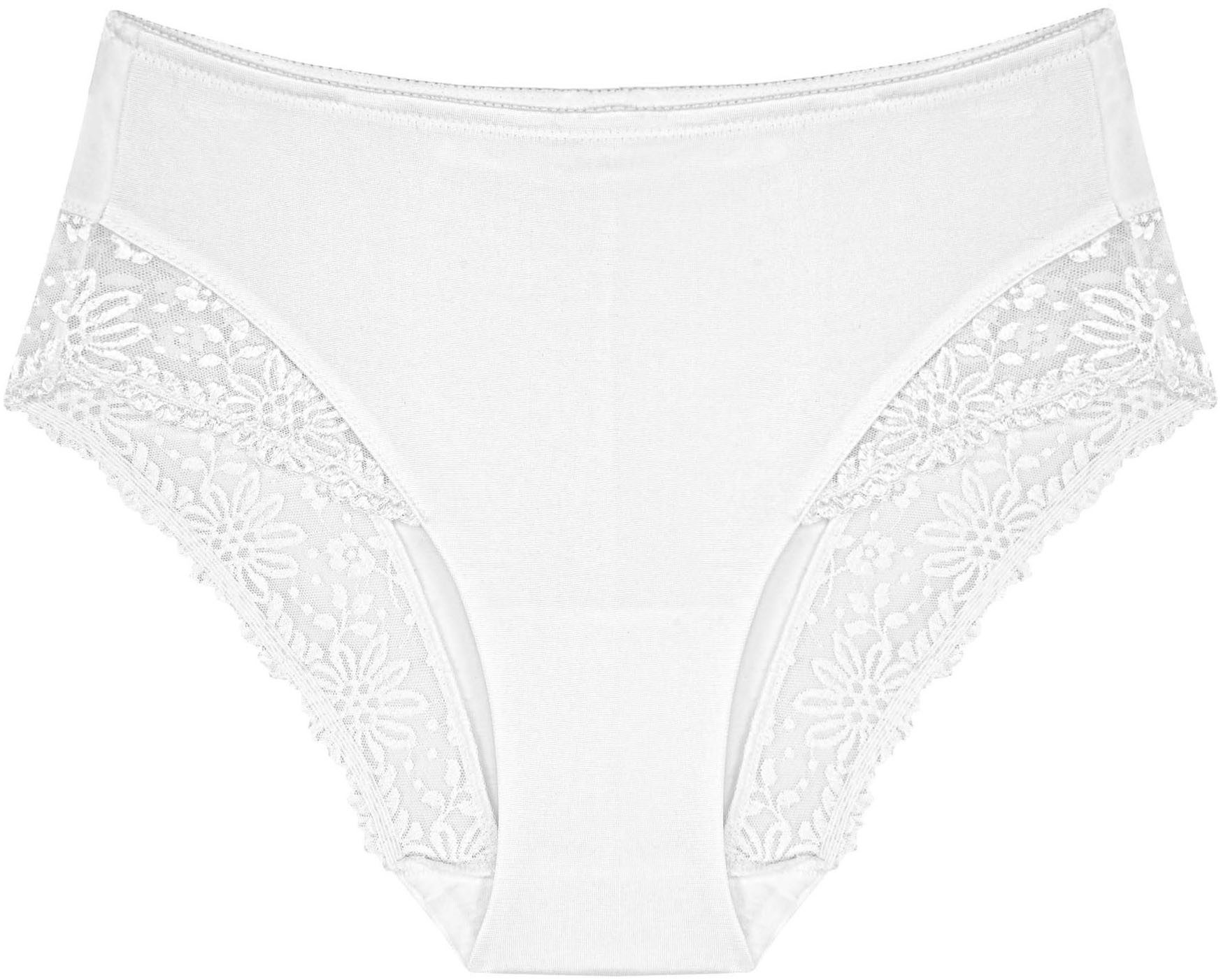 Triumph Maxislip Ladyform Soft mit Spitze, femininer Stil, glatt, elegant