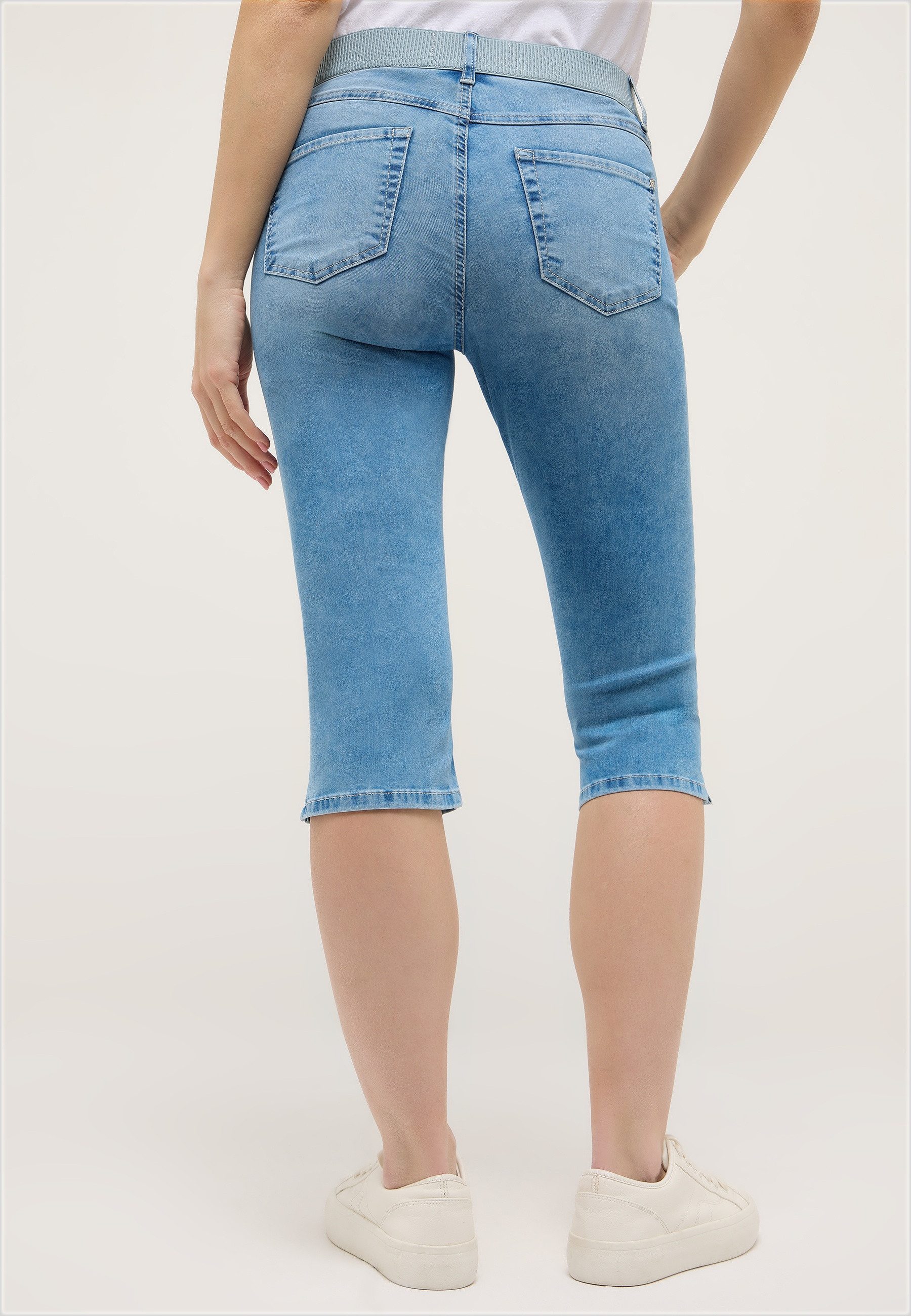 ANGELS Caprijeans ANACAPRI SPORTY mit Dehnbund