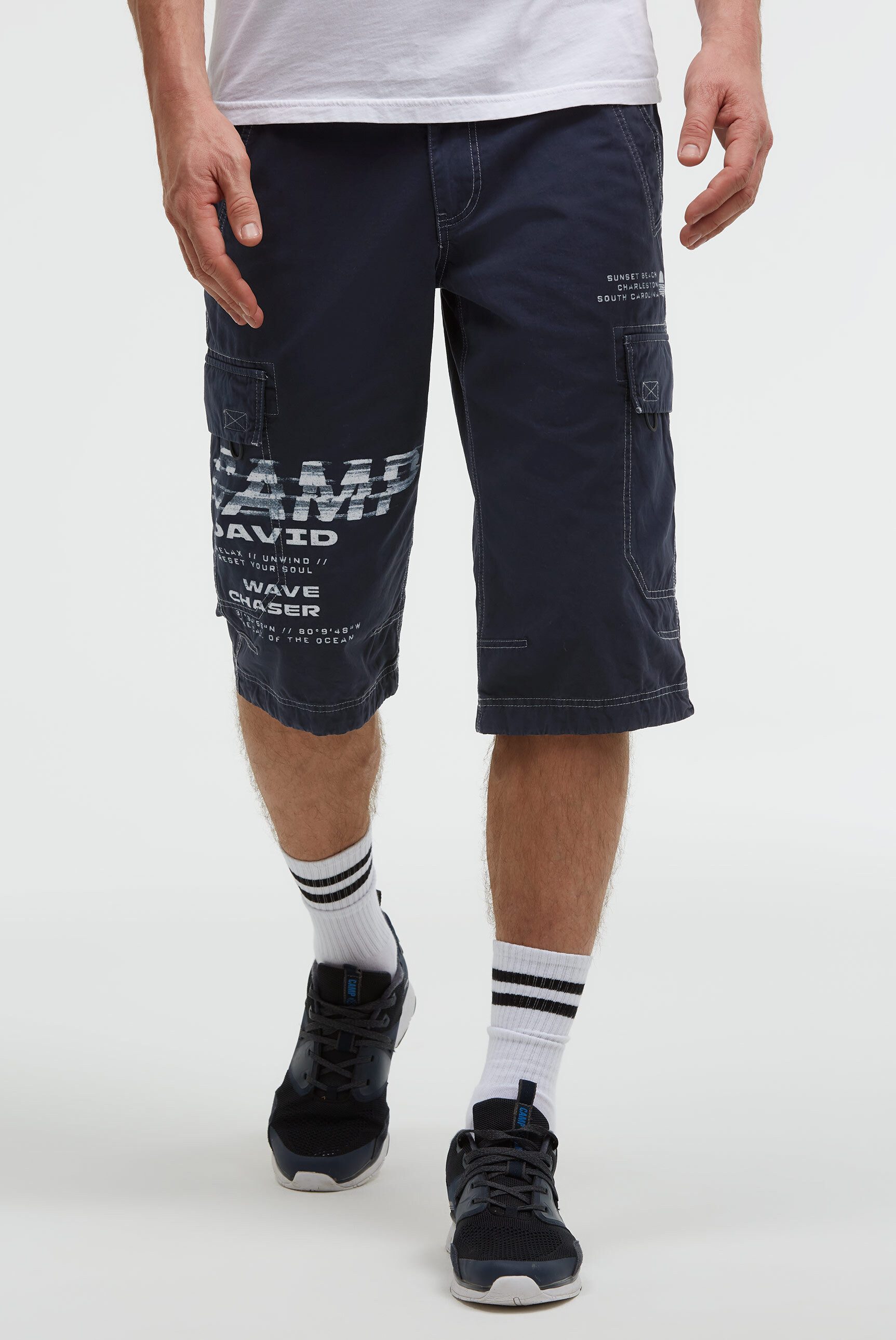 CAMP DAVID Skaterbermudas aus Baumwolle günstig online kaufen