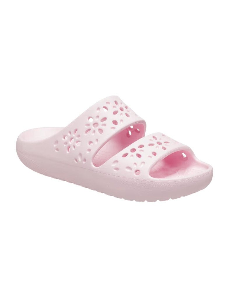 Crocs Sandale Floral Cutout (leichtes, flexibel) pink Damen Badeschuh günstig online kaufen