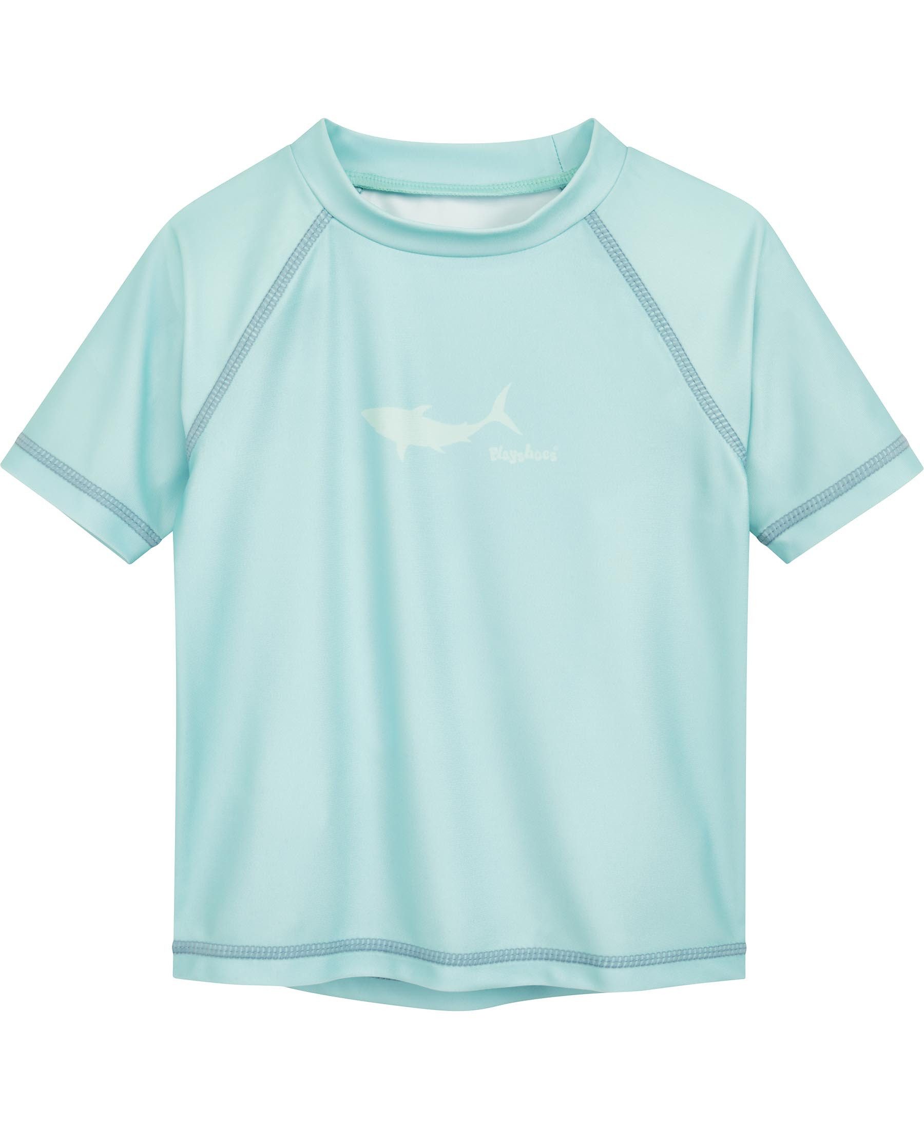 Badeanzug UV-Schutz Bade-Shirt 1/2-Arm Hai