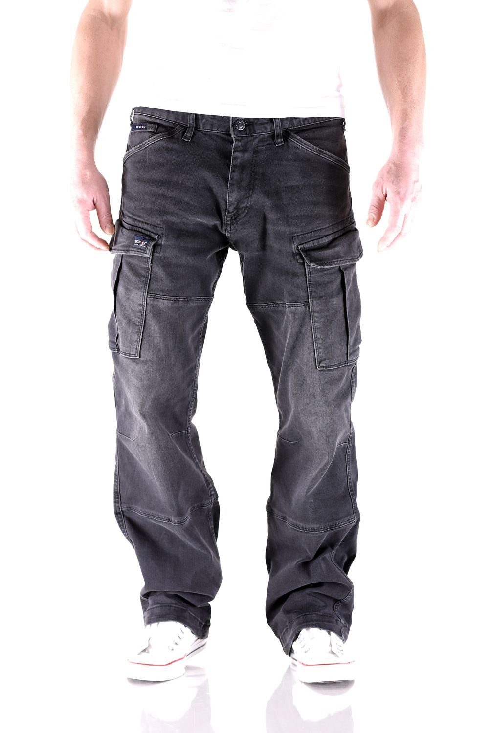 Big Seven Cargojeans Big Seven Brian Mystic Silk Light Cargo Herren Jeans Hose