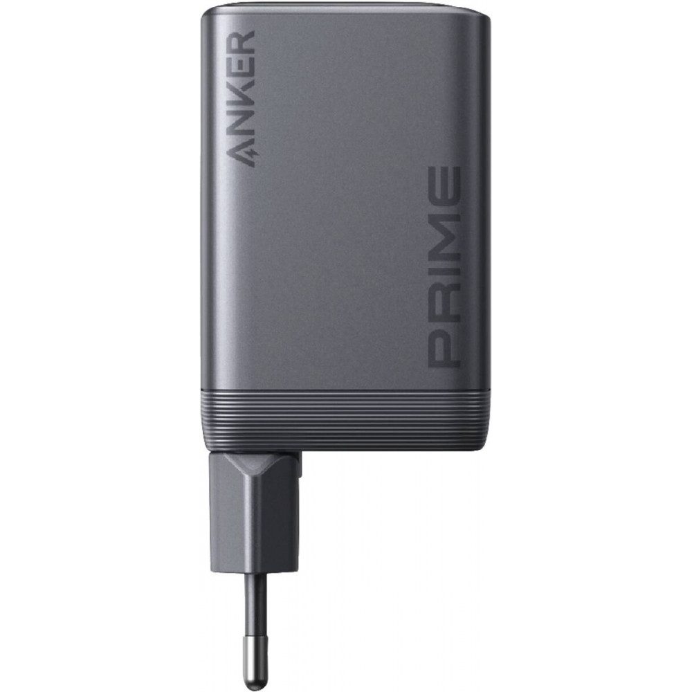 Anker Anker Prime Charger 100W 3 Ports GaN Anthrazit USB-Ladegerät (Kleingeräte, die in privaten Haushalten genutzt werden können, Kompakte GaN-Technologie für effizientes Laden)