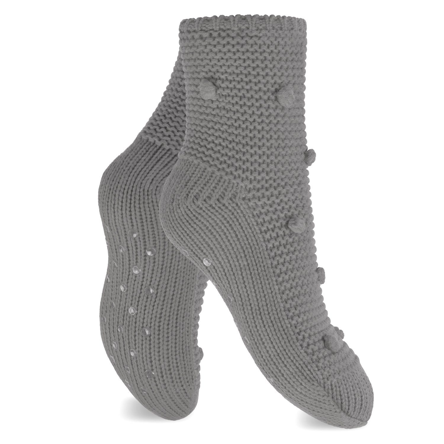 Footstar ABS-Socken Damen weiche Winter Socken Stoppersocken ABS