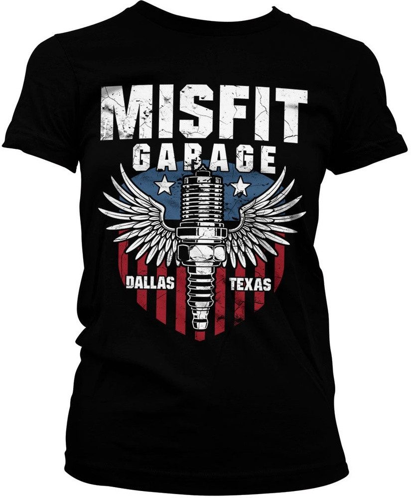 Misfit Garage T-Shirt American Piston Girly Tee