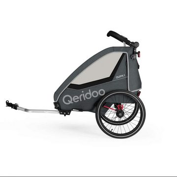 Qeridoo Fahrradkinderanhänger Qeridoo Fahrradanhänger Qupa 1 Modell 2023