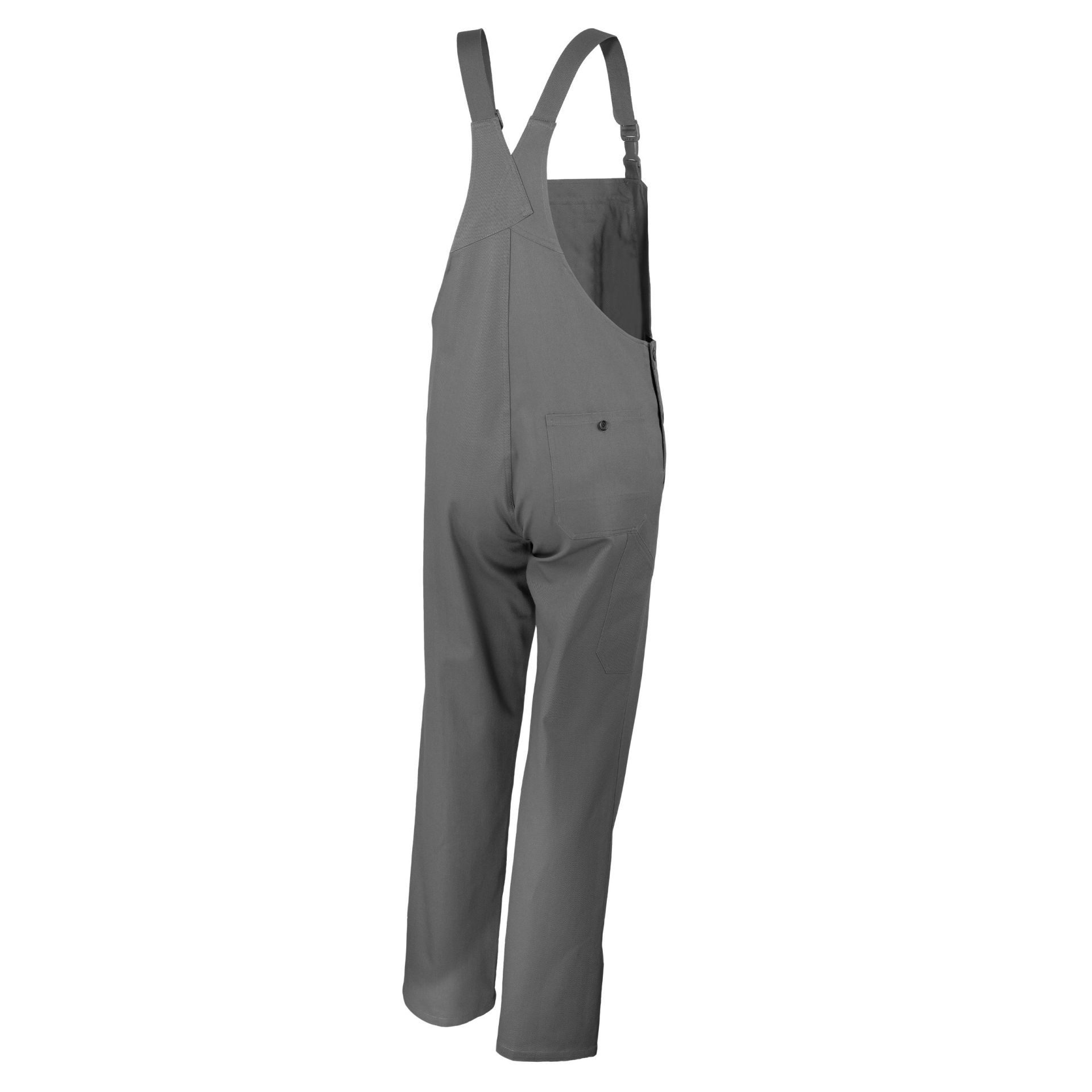 Qualitex Workwear Arbeitslatzhose classical Latzhose - pflegeleichter Blaumann aus reiner Baumwolle (1-tlg) BW 270 g - Arbeitshose mit 7 Taschen - Strapazierfähig - Waschbar