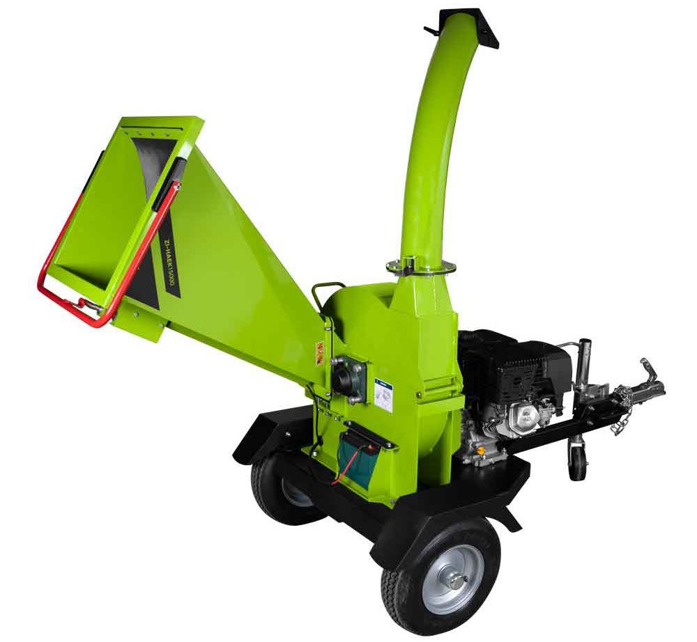 ZIPPER Häcksler ZI-HAEK15000, 12 cm max. Astdurchmesser, Hackscheibe mit 2 Wendemessern (170 x 50 x 7 mm)