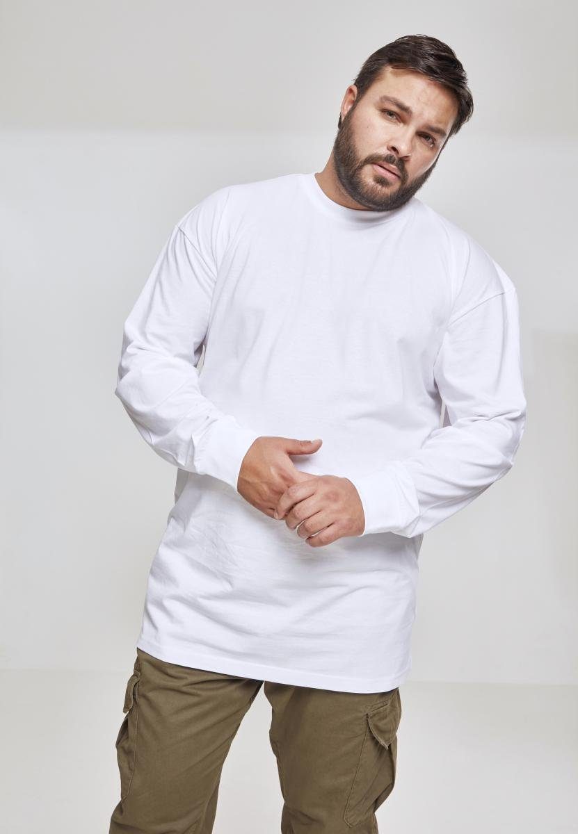 URBAN Herren white Tall CLASSICS Tee T-Shirt L/S (1-tlg)