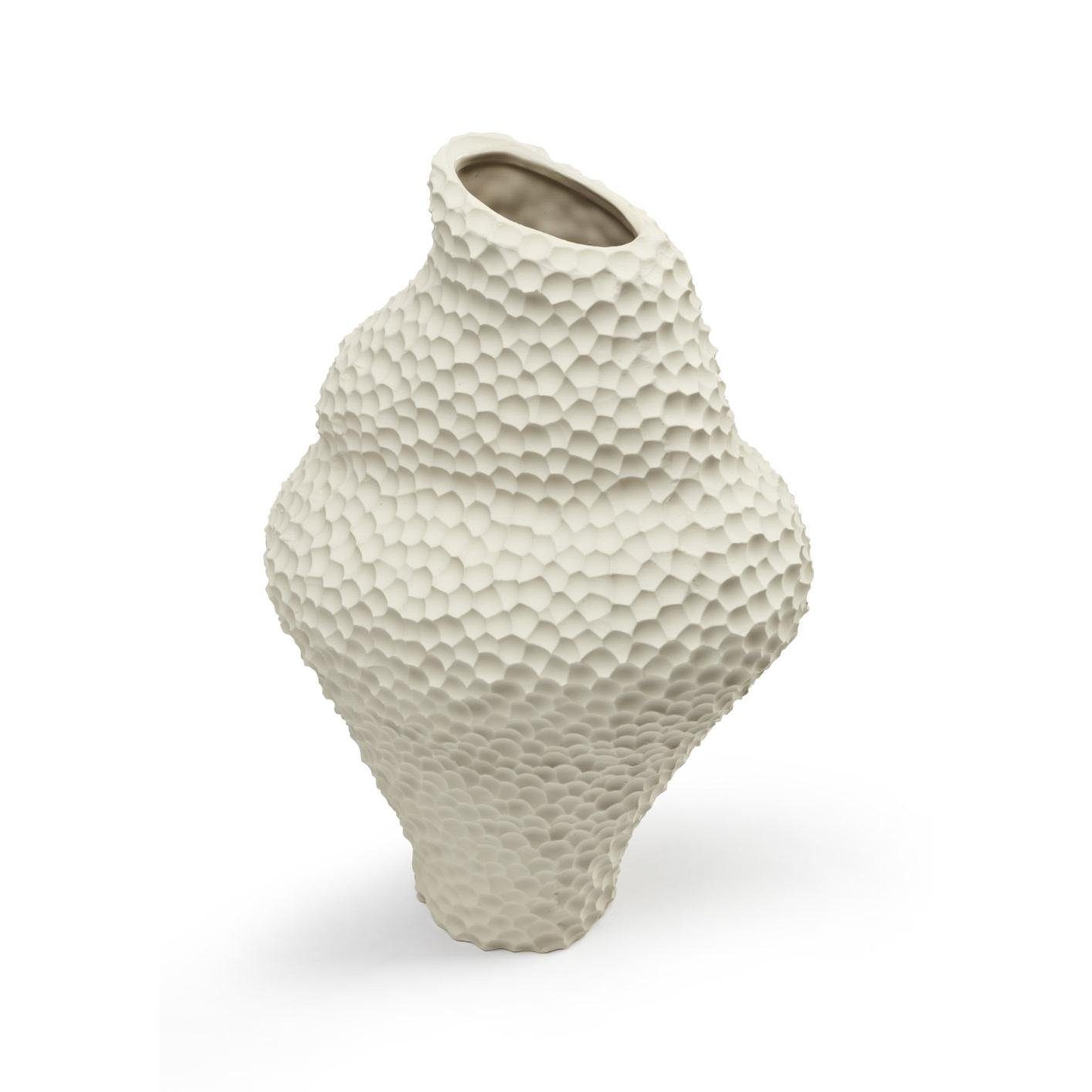 (31,5 Design Cooee Leinen Vase cm) Dekovase Isla