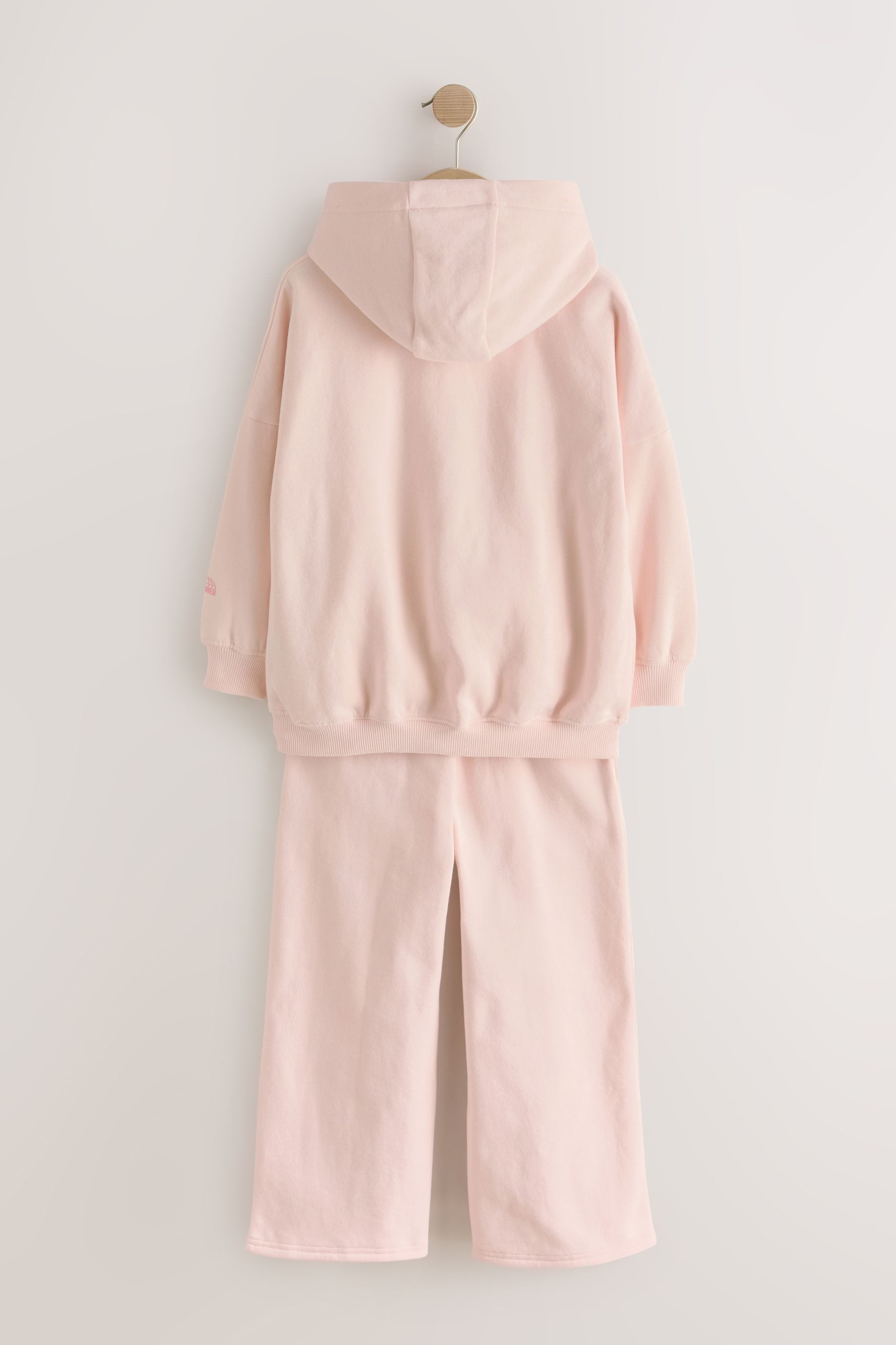 Next Sweatanzug Hoodie und Jogginghose mit weitem Bein im Set (2-tlg)