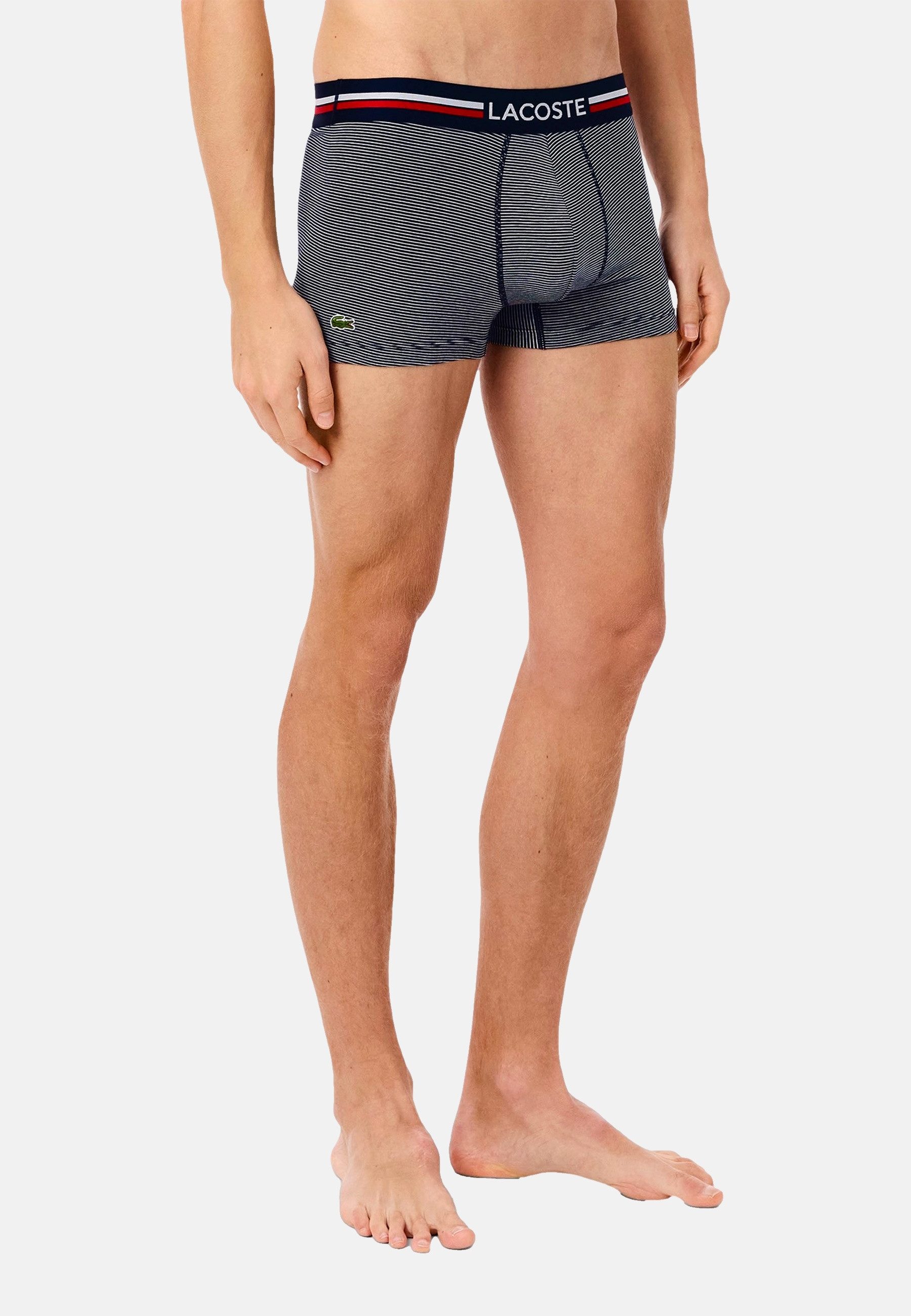 Lacoste Boxershorts Boxershorts Unterhosen 3-Pack (3-St)