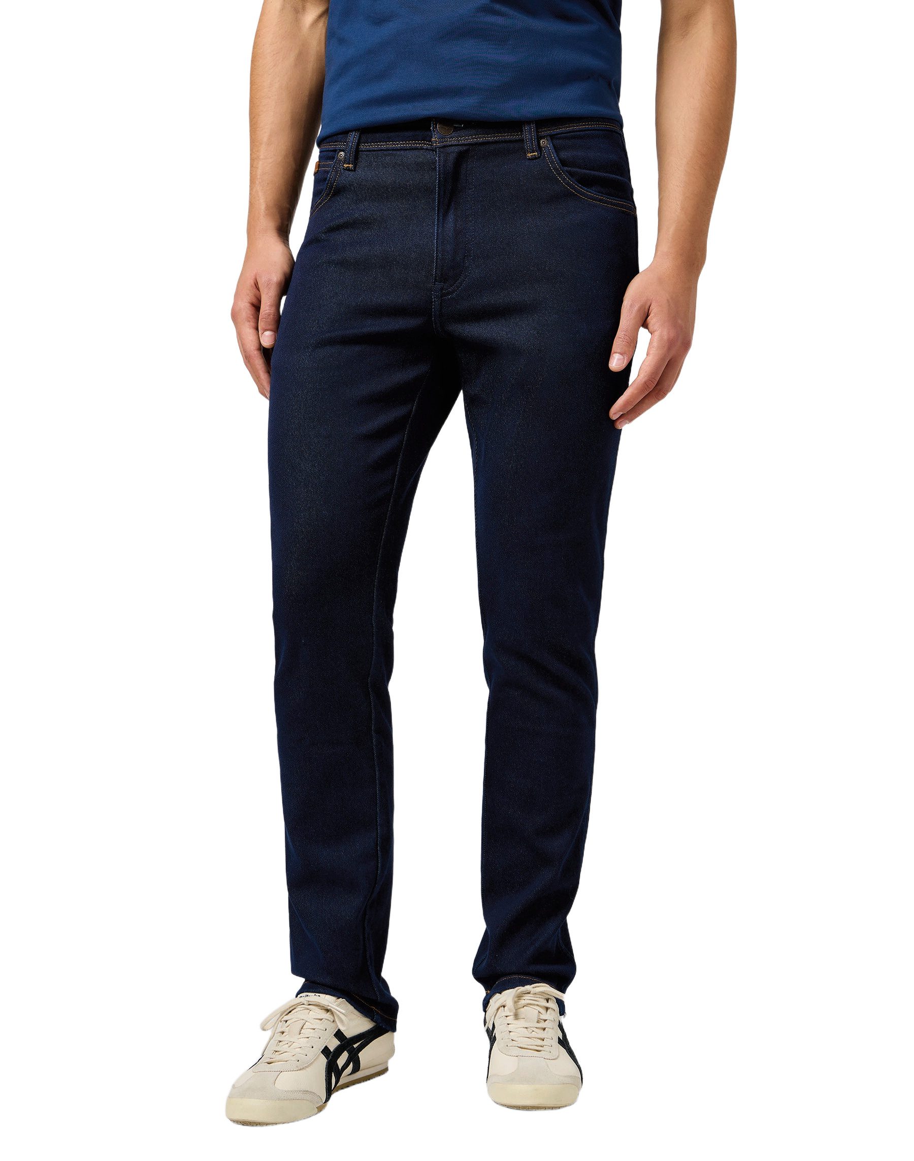 5-Pocket-Jeans WRANGLER TEXAS SLIM moonlight rinse 112362474 - EPIC SOFT